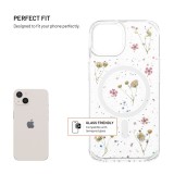 Zadní kryt FIXED MagBloom s podporou MagSafe pro Apple iPhone 13, Blush Plum