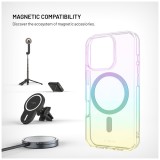 Zadní kryt FIXED MagRainbow s podporou MagSafe pro Apple iPhone 16 Pro, duhový