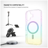 Zadní kryt FIXED MagRainbow s podporou MagSafe pro Apple iPhone 17, duhový
