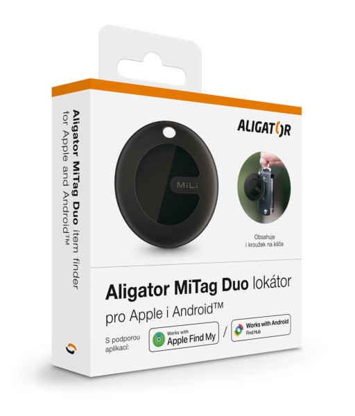 Aligator MiTag Duo Výhodná sada 3 ks - lokátor pro Apple a Android
