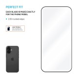 Tvrzené sklo FIXED Full-Cover s aplikátorem pro Apple iPhone 17, 2ks, černé