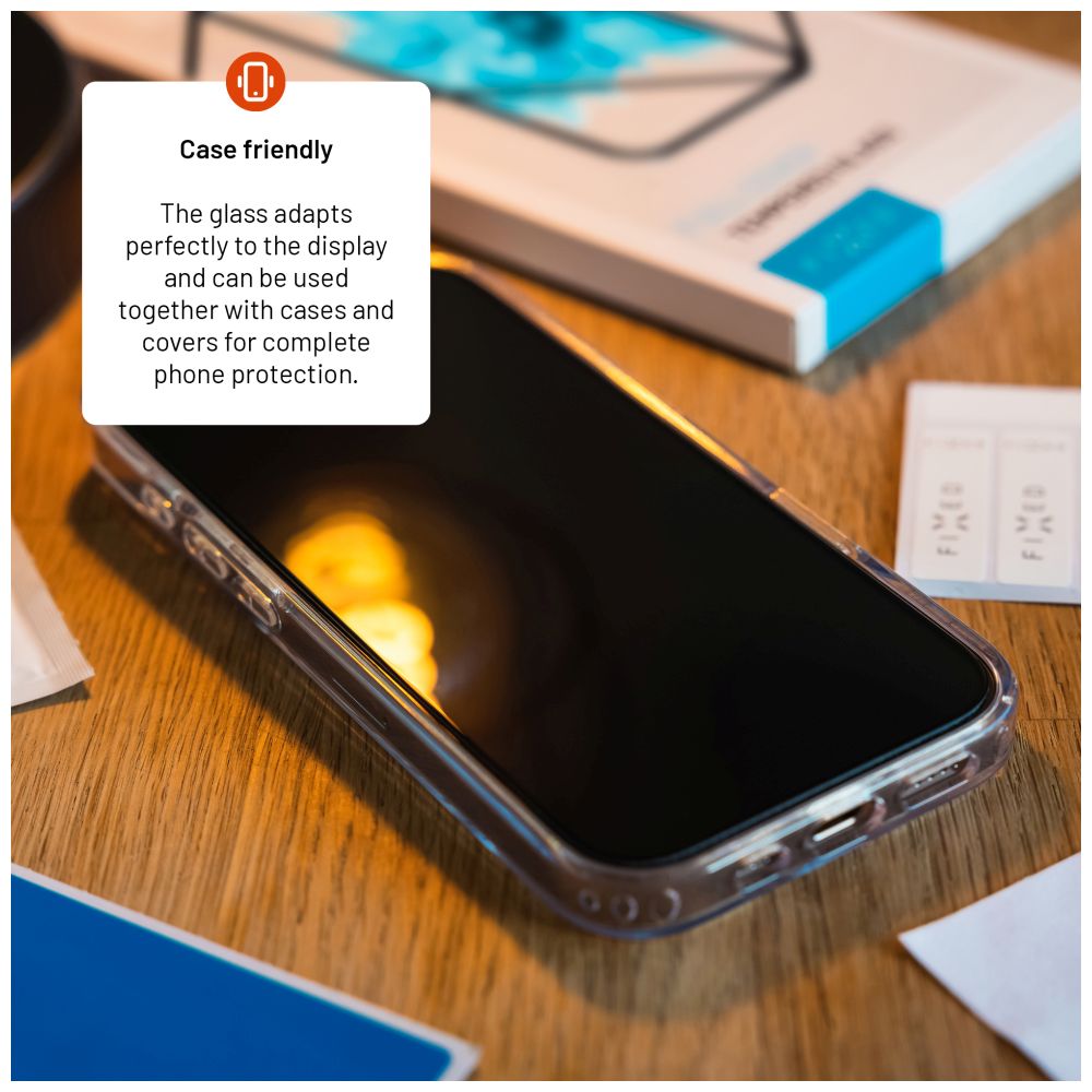 Ochranné tvrzené sklo FIXED Full-Cover pro Realme Note 70T, černé