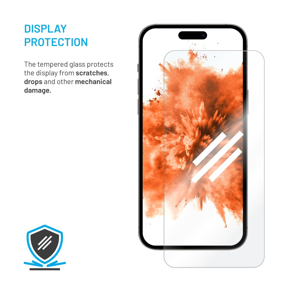 Ochranné tvrzené sklo FIXED pro Xiaomi Redmi Note 15 4G, 2ks, čirá