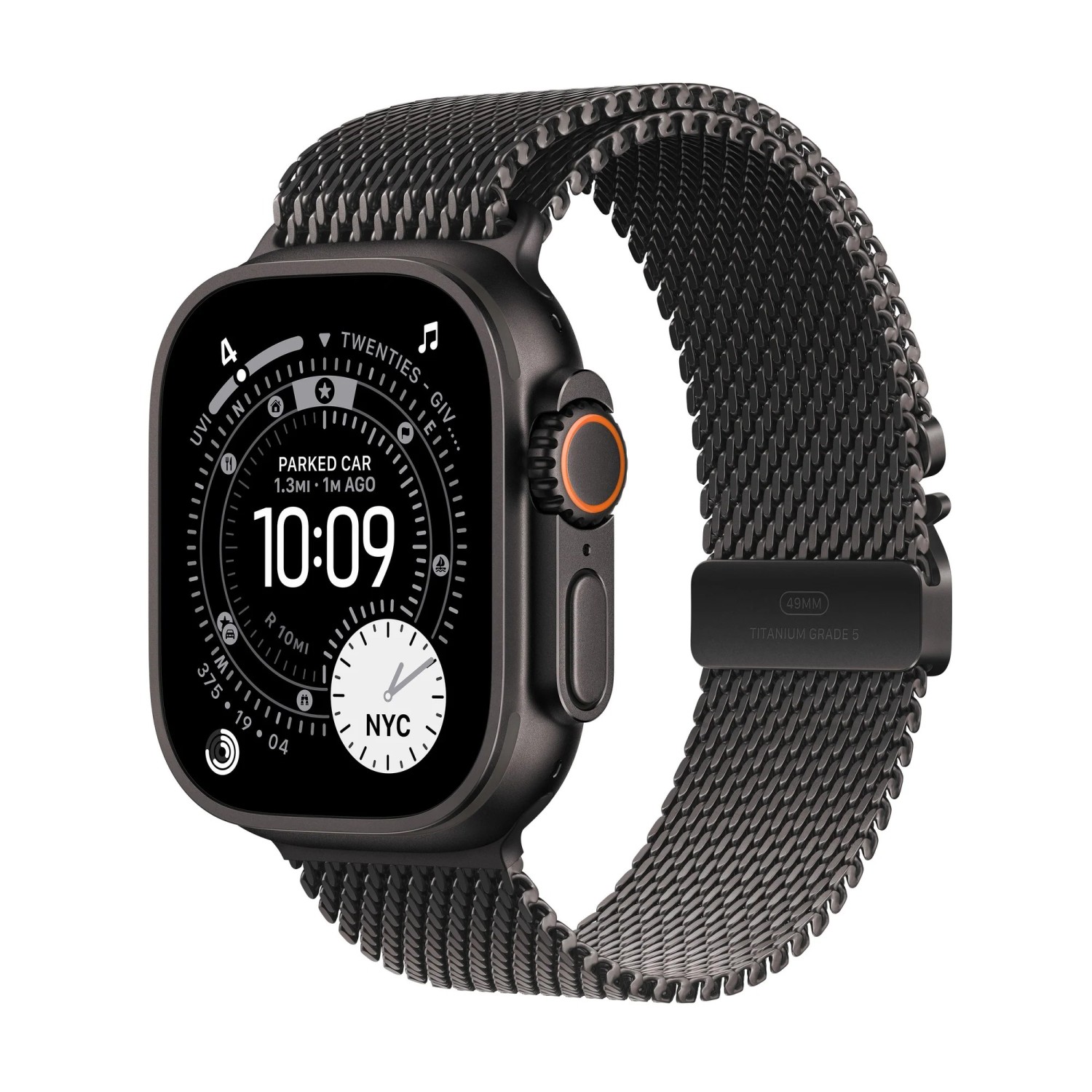 Apple Watch Ultra 3/49/Elegant Band/Black