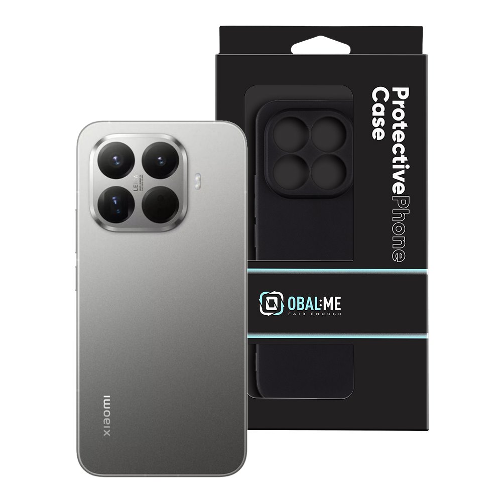OBAL:ME Matte TPU Kryt pro Xiaomi 15T Pro Black