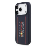 Red Bull Silicone Vertical Logo MagSafe Zadní Kryt pro iPhone 17 Pro Max Navy