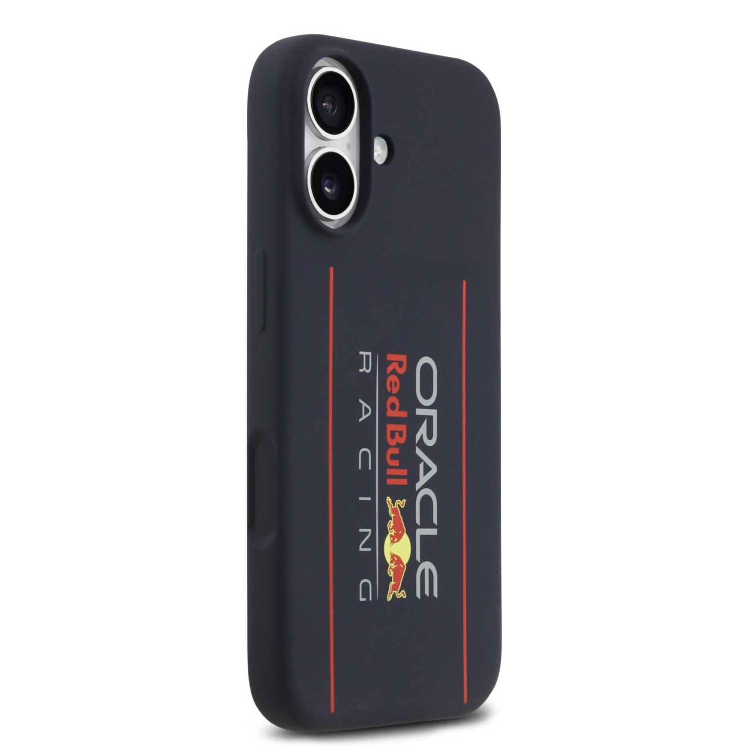 Red Bull Silicone Vertical Logo MagSafe Zadní Kryt pro iPhone 17 Navy