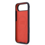 Red Bull Silicone Vertical Logo MagSafe Zadní Kryt pro iPhone Air Navy