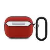 Lacoste Petit Pique Croc Logo Patch Pouzdro pro AirPods Pro 2 Red