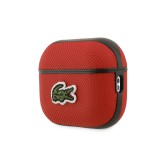 Lacoste Petit Pique Croc Logo Patch Pouzdro pro AirPods Pro 2 Red