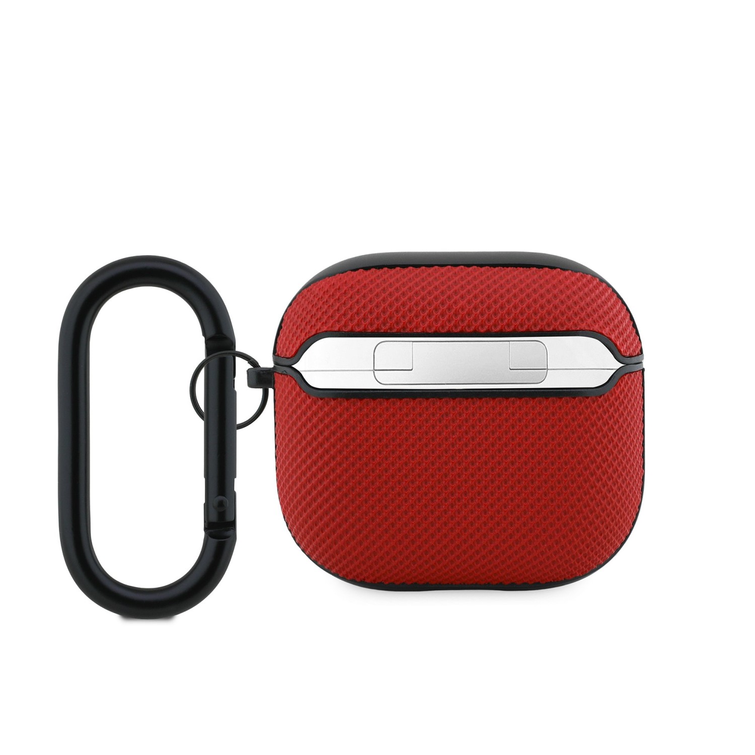 Lacoste Petit Pique Croc Logo Patch Pouzdro pro AirPods 4 Red