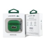 Lacoste Petit Pique Croc Logo Patch Pouzdro pro AirPods 4 Green
