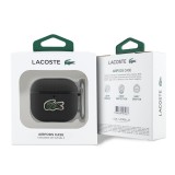 Lacoste Petit Pique Croc Logo Patch Pouzdro pro AirPods 4 Black