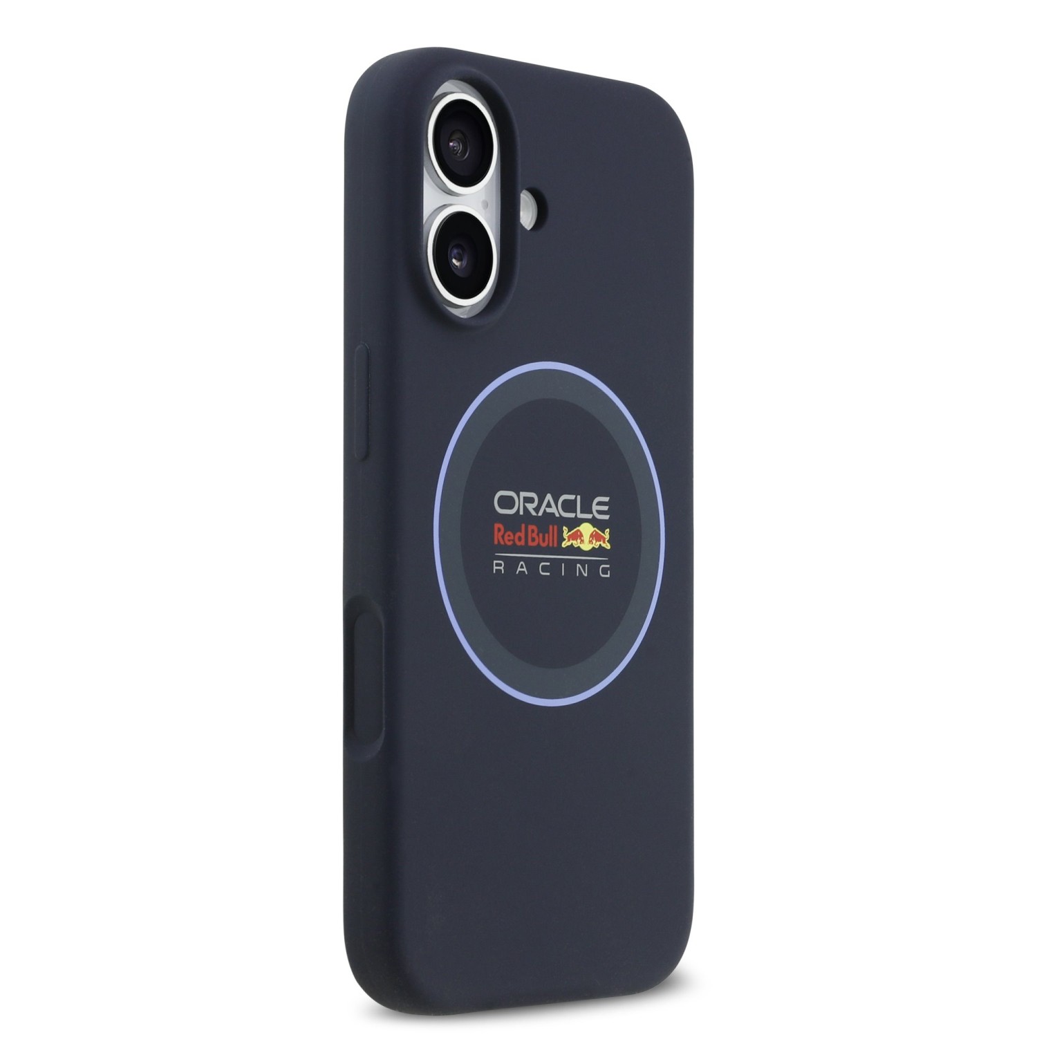 Red Bull Silicone Blue Ring MagSafe Zadní Kryt pro iPhone 17 Navy