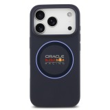 Red Bull Silicone Blue Ring MagSafe Zadní Kryt pro iPhone 17 Pro Navy