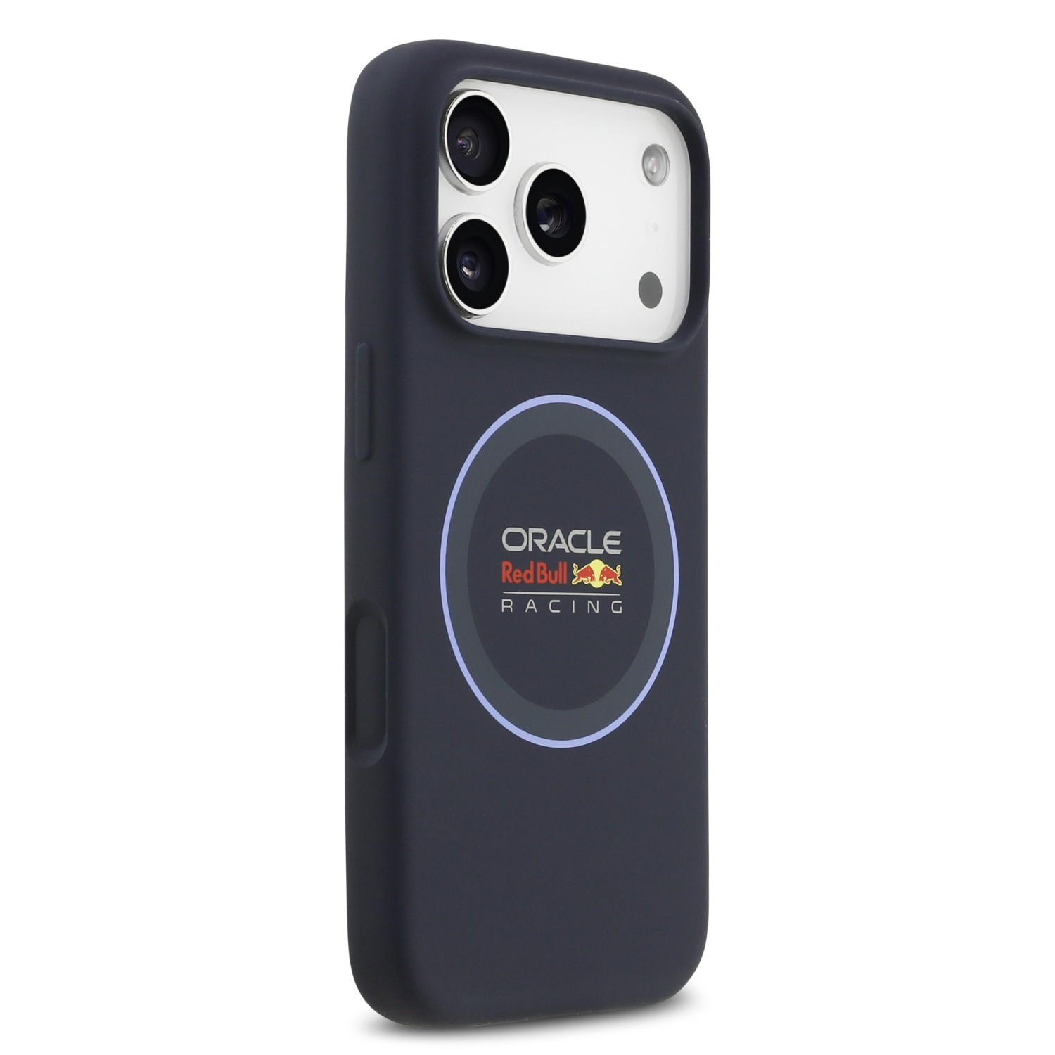Red Bull Silicone Blue Ring MagSafe Zadní Kryt pro iPhone 17 Pro Navy