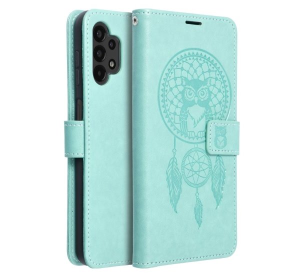 Flipové pouzdro MEZZO Book case pro Samsung Galaxy A17, dreamcatcher green