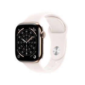 Apple Watch S11 Cell - 42mm Sport Band zlaté/svetlerumené M/L