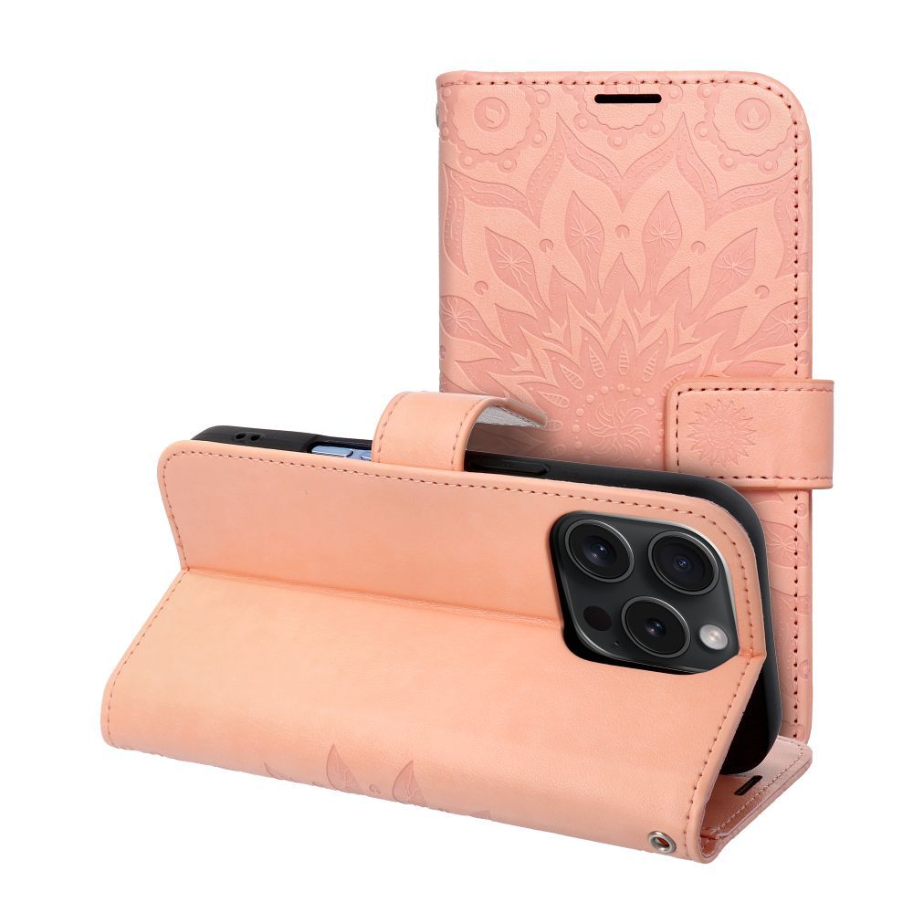MEZZO Book case for IPHONE 17 mandala peach fuzz