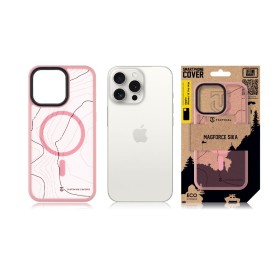 Zadný kryt Tactical MagForce Hyperstealth Sika pre Apple iPhone 15 Pro Max, pink panther