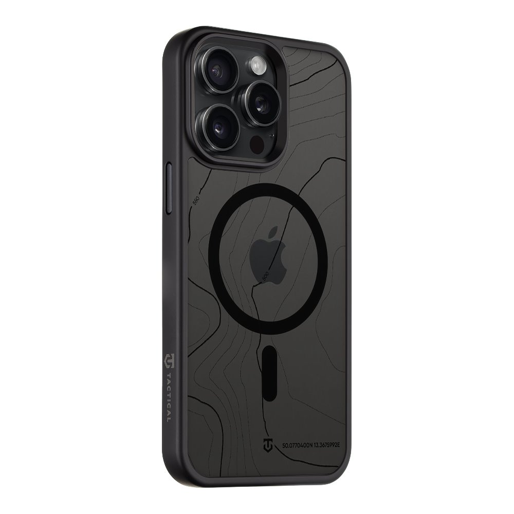 Tactical MagForce Hyperstealth Sika Kryt pro iPhone 15 Pro Max Asphalt