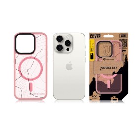 Zadný kryt Tactical MagForce Hyperstealth Sika pre Apple iPhone 15 Pro, pink panther