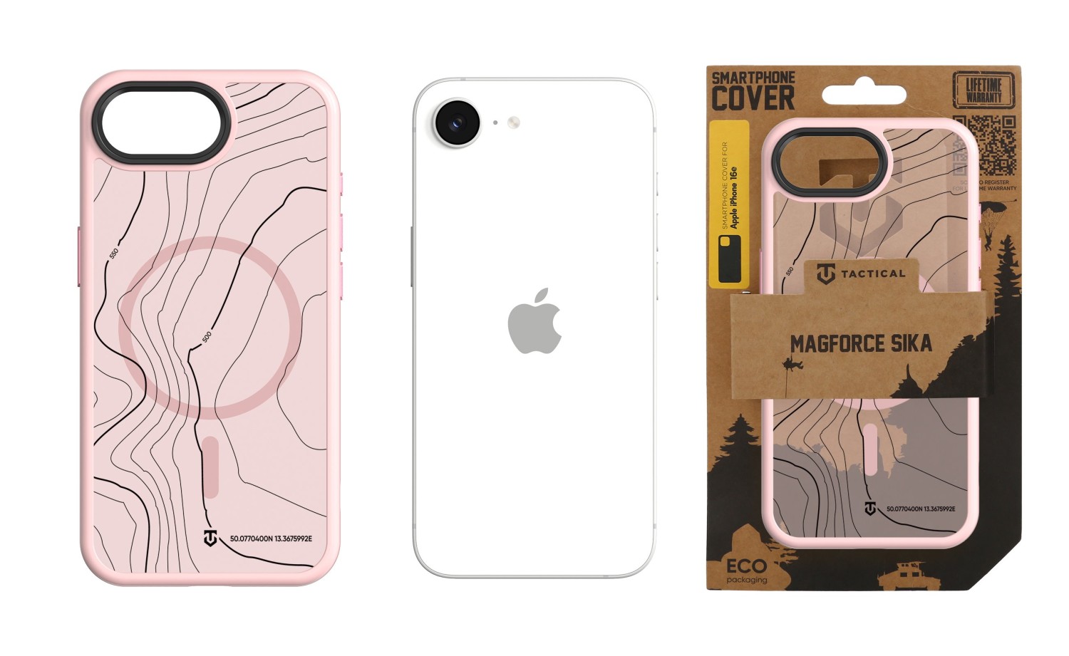 Tactical MagForce Hyperstealth Sika Kryt pro iPhone 16e Pink Panther