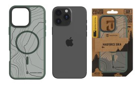 Zadný kryt Tactical MagForce Hyperstealth Sika pre Apple iPhone 16 Pro Max, forest green