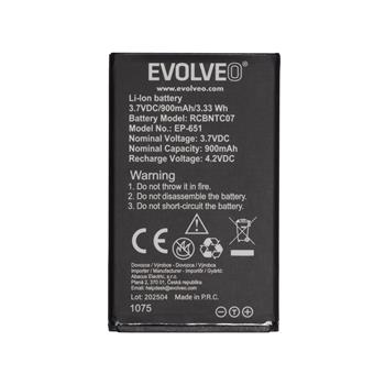 EVOLVEO originální baterie 900 mAh pro EasyPhone XG (EP-650)