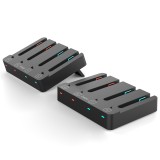 iPega SW2081 Nabíjecí Stanice pro JoyCon Ovladače Nintendo Switch 1/2 Black