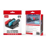 iPega SW2081 Nabíjecí Stanice pro JoyCon Ovladače Nintendo Switch 1/2 Black