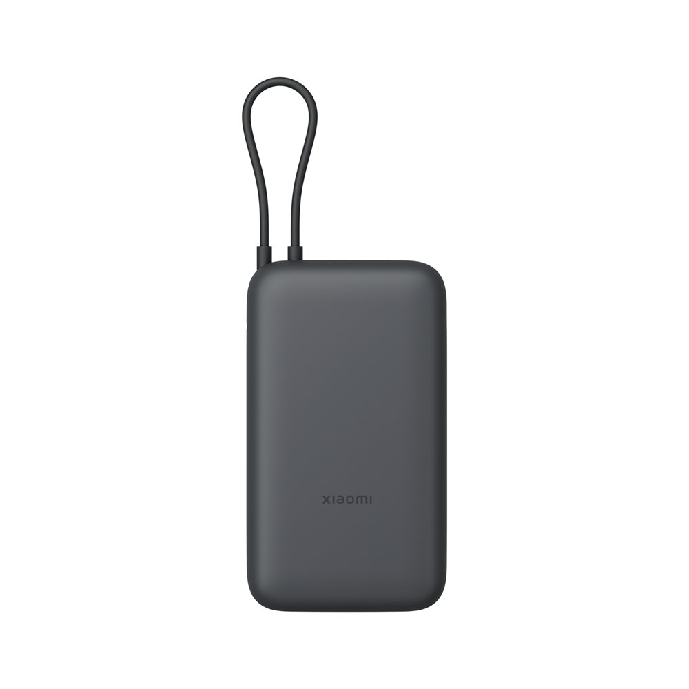 Xiaomi Powerbanka 22.5W 20000mAh s Integrovaným USB-C Kabelem tmavá šedá