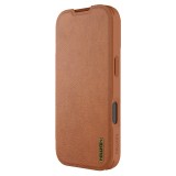 Nillkin Qin Book PRO Pouzdro pro Apple iPhone 17 Pro Brown