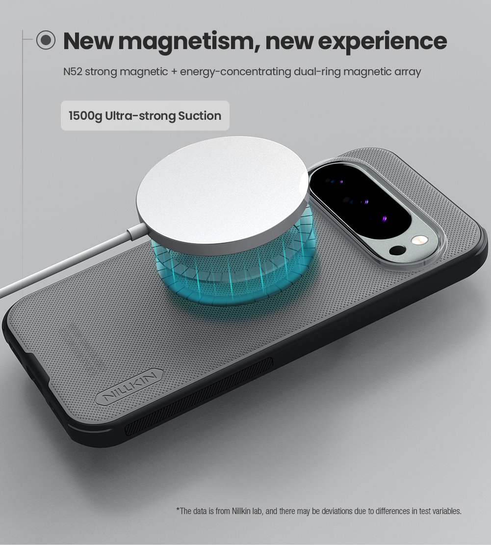 Nillkin Super Frosted PRO Magnetic Zadní Kryt pro Google Pixel 10 Pro XL Transparent Black