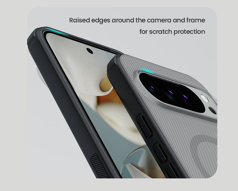 Nillkin Super Frosted PRO Magnetic Zadní Kryt pro Google Pixel 10 Pro XL Transparent Black