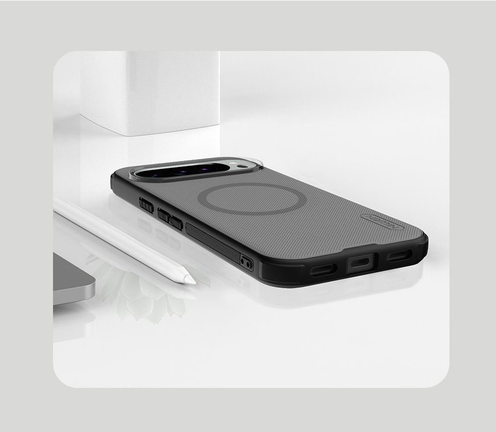 Nillkin Super Frosted PRO Magnetic Zadní Kryt pro Google Pixel 10 Pro XL Transparent Black