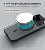 Nillkin Super Frosted PRO Magnetic Zadní Kryt pro Apple iPhone 17 Pro Transparent Black
