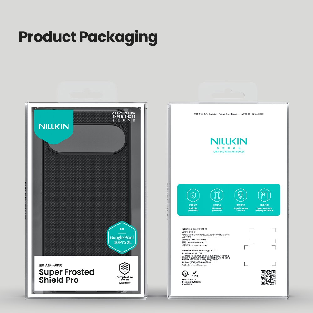 Nillkin Super Frosted PRO Zadní Kryt pro Google Pixel 10 Pro XL Black