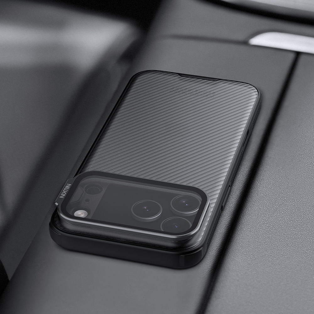 Nillkin CamShield Prop Zadní Kryt pro Apple iPhone 17 Pro Max Transparent Black