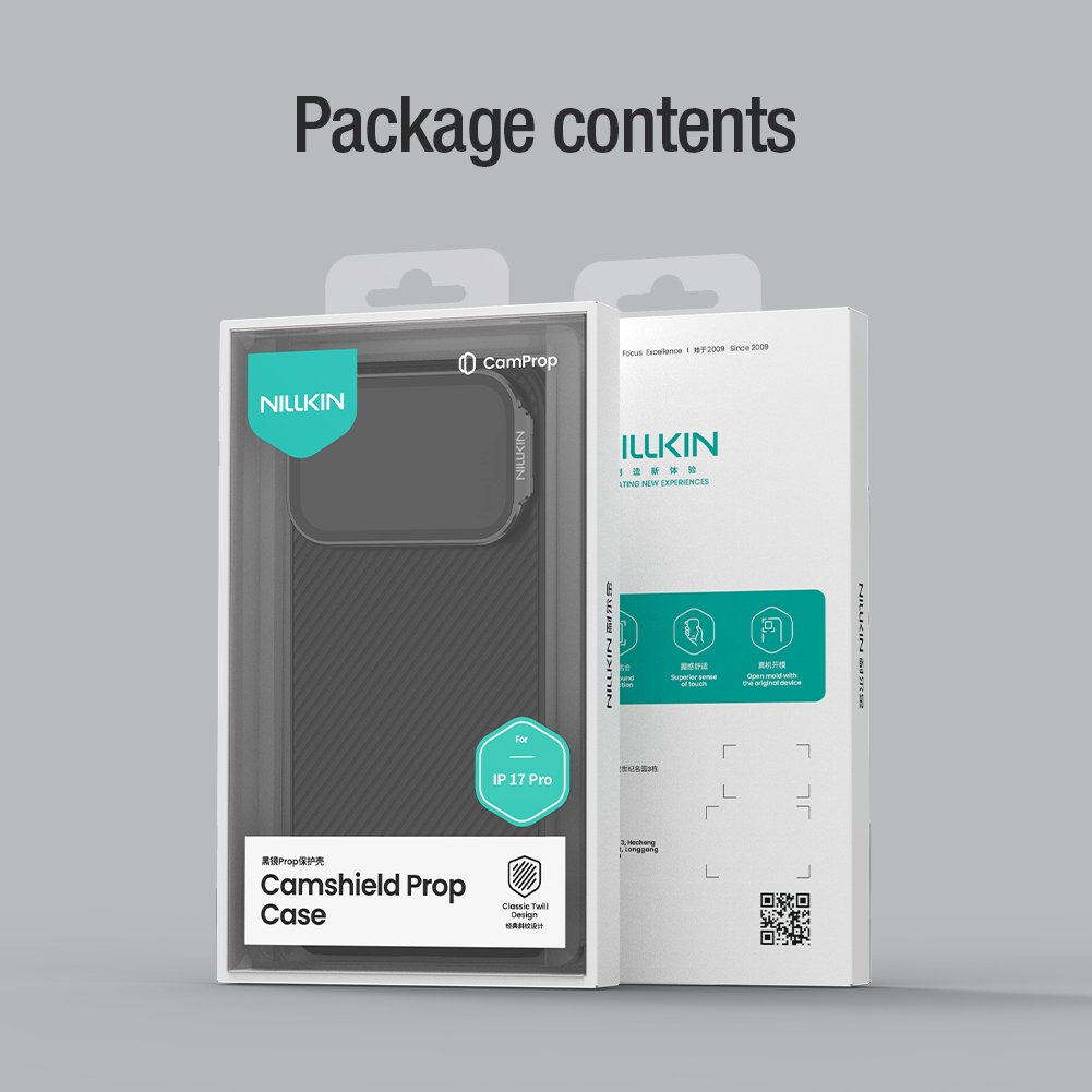 Nillkin CamShield Prop Zadní Kryt pro Apple iPhone 17 Pro Black