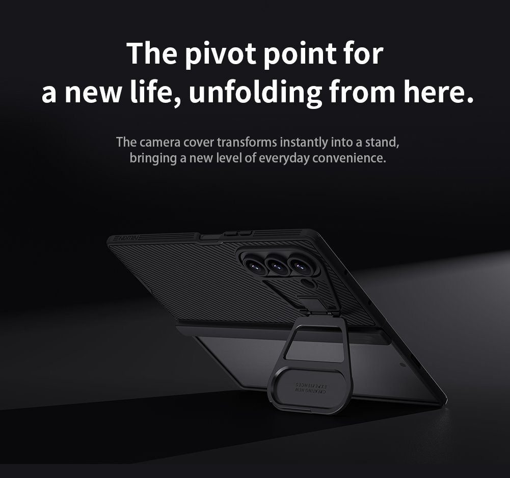 Nillkin CamShield Prop Zadní Kryt pro Samsung Galaxy Z Fold 7 Black