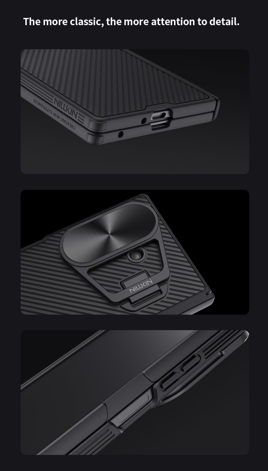 Nillkin CamShield Prop Zadní Kryt pro Samsung Galaxy Z Fold 7 Black