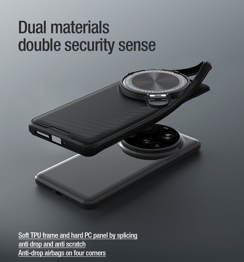 Nillkin CamShield Prop Zadní Kryt pro Xiaomi 15 Ultra Black