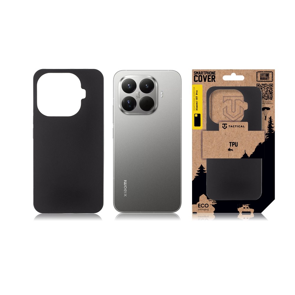 Tactical TPU Kryt pro Xiaomi 15T Pro Black