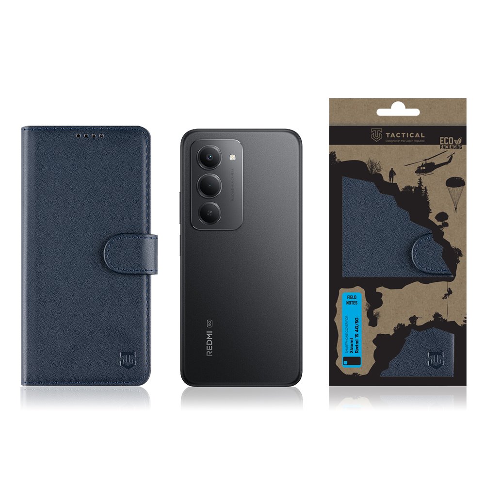 Tactical Field Notes pro Xiaomi Redmi 15 4G/5G Blue