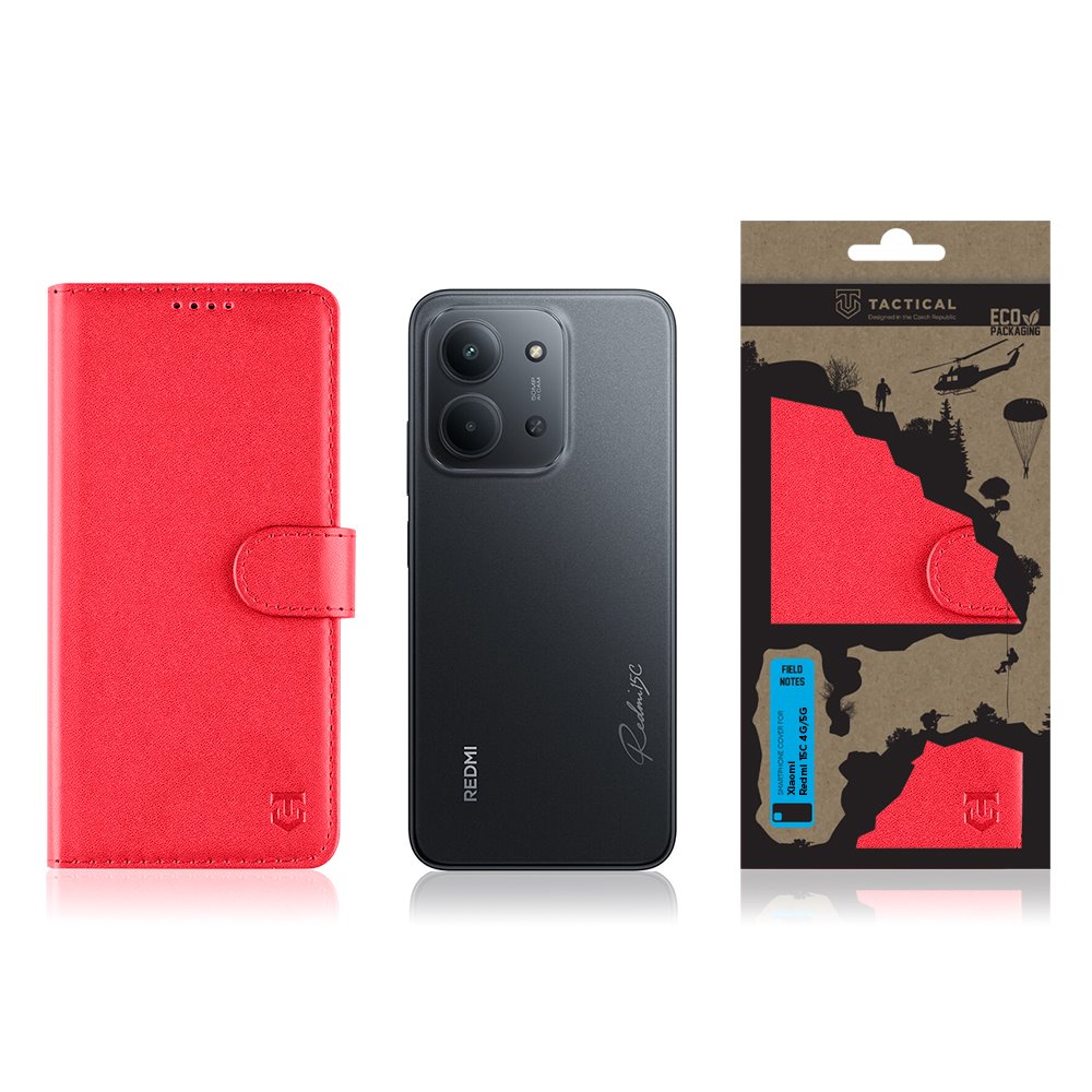Tactical Field Notes pro Xiaomi Redmi 15C 4G/5G Red