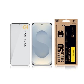 Ochranné sklo Tactical Glass Shield Privacy Stealth 5D pre Samsung Galaxy S24/S25, čierna