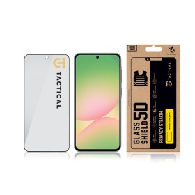 Ochranné sklo Tactical Glass Shield Privacy Stealth 5D pre Samsung Galaxy A56, čierna