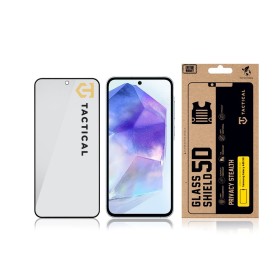 Ochranné sklo Tactical Glass Shield Privacy Stealth 5D pre Samsung Galaxy A55 5G, čierna