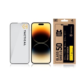 Ochranné sklo Tactical Glass Shield Privacy Stealth 5D pre Apple iPhone 14 Pro Max, čierna